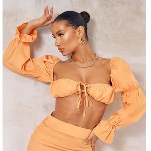 Pretty Little Thing Tie Front Bralet